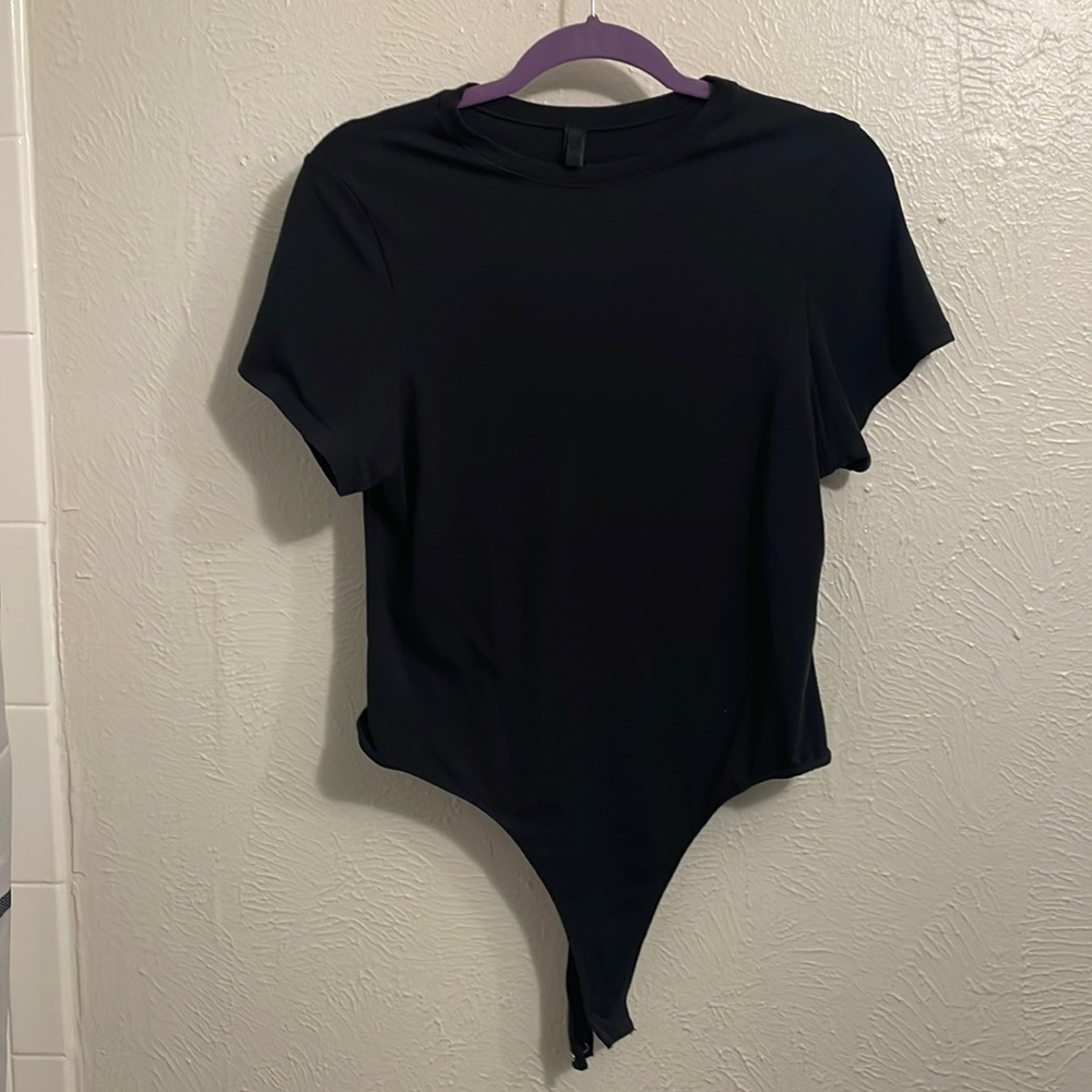 Skims COTTON JERSEY T-SHIRT BODYSUIT